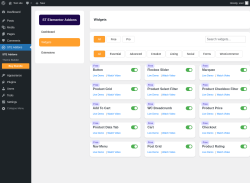 Page screenshot: STE Addons