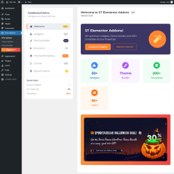 Page screenshot: STE Addons
