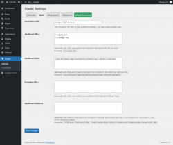 Page screenshot: Staatic → 
            Build        