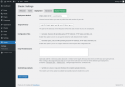 Page screenshot: Staatic → 
            Deployment        