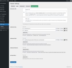Page screenshot: Staatic → 
            Build        
