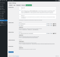 Page screenshot: Staatic → 
            Build        