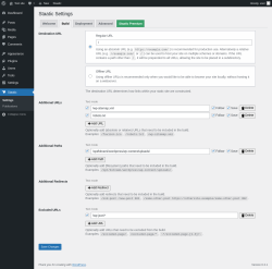 Page screenshot: Staatic → 
            Build        