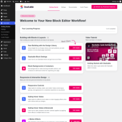 Page screenshot: Stackable 