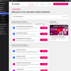 Page screenshot: Stackable 