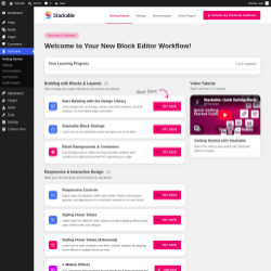 Page screenshot: Stackable 