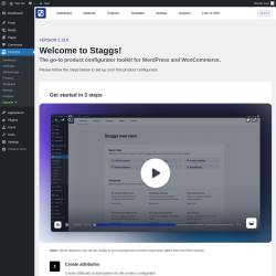 Page screenshot: STAGGS → About Staggs