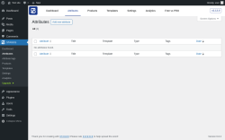 Page screenshot: STAGGS → Attributes