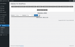 Page screenshot: Stats4wp