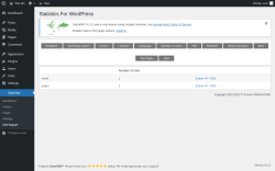 Page screenshot: Stats4wp &rarr; CSV Export
