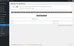 Page screenshot: Stats4wp &rarr; CSV Export