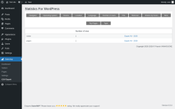 Page screenshot: Stats4wp &rarr; CSV Export