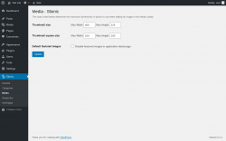 Page screenshot: Stionic &rarr; Media