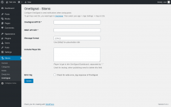 Page screenshot: Stionic &rarr; OneSignal
