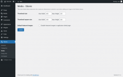 Page screenshot: Stionic &rarr; Media