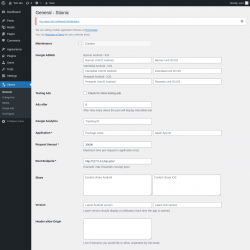 Page screenshot: Stionic