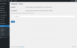 Page screenshot: Stionic &rarr; Categories