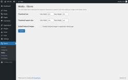 Page screenshot: Stionic &rarr; Media