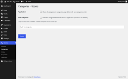 Page screenshot: Stionic &rarr; Categories