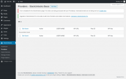 Page screenshot: StockUnlocks → Providers