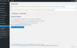 Page screenshot: StockUnlocks → Export Products