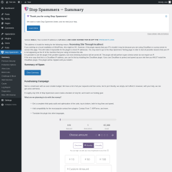 Page screenshot: Stop Spammers
