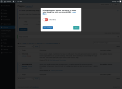 Page screenshot: Plugins &lsaquo; Test site &mdash; WordPress
