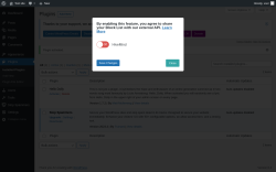 Page screenshot: Plugins &lsaquo; Test site &mdash; WordPress