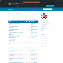 Page screenshot: Settings → Support Forum