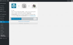 Page screenshot: Stop User Enumeration ‹ Test site — WordPress