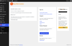 Page screenshot: Stop Web Crawlers