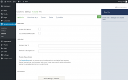 Page screenshot: Store Locator Plus® → General