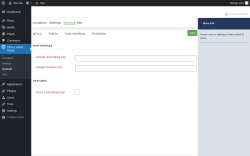 Page screenshot: Store Locator Plus® → General
