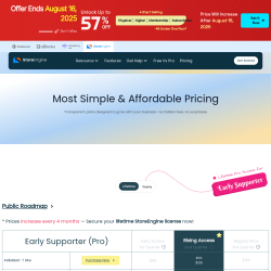 Page screenshot: StoreEngine →  Get Pro