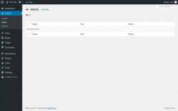 Page screenshot: Stream → Alerts