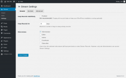 Page screenshot: Stream → Settings