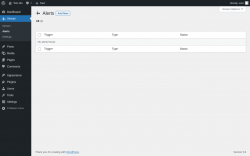 Page screenshot: Stream → Alerts