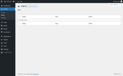 Page screenshot: Stream → Alerts