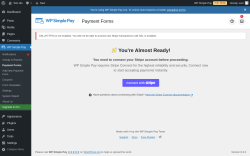 Page screenshot: WP Simple Pay → Payment Forms