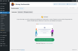 Page screenshot: Testimonials 