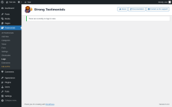Page screenshot: Testimonials  &rarr; Logs