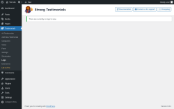 Page screenshot: Testimonials  → Logs
