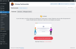 Page screenshot: Testimonials 