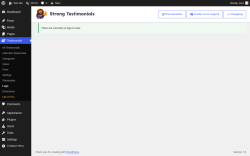 Page screenshot: Testimonials  &rarr; Logs