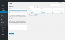 Page screenshot: Studiocart → Tags