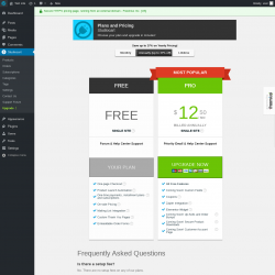 Page screenshot: Studiocart → Upgrade  ➤