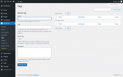 Page screenshot: Studiocart → Tags