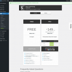Page screenshot: Studiocart → Upgrade  ➤