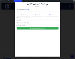 Page screenshot: Add New ‹ Test site — WordPress