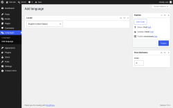 Page screenshot: Languages &rarr; Add language